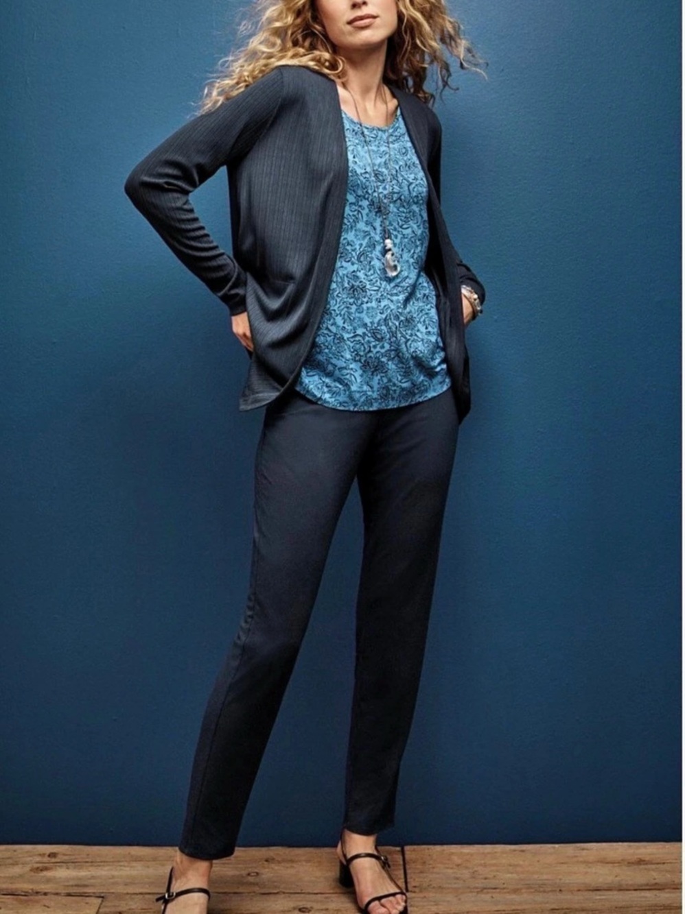 J.jill  Wearever Smooth-Fit Classic Slim-Leg Pants size small